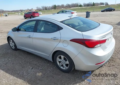 2014 Hyundai Elantra Se из США, поврежденный, VIN KMHDH4AE7EU184943